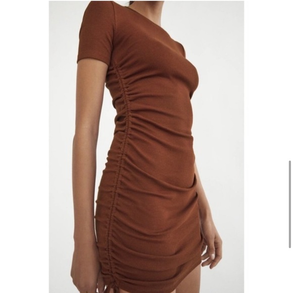zara string dress